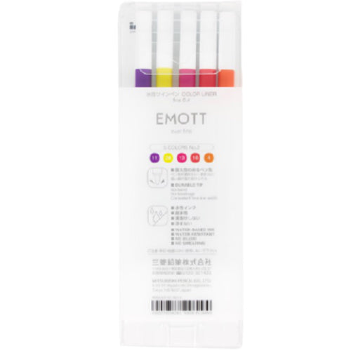 Uni EMOTT ever fine PASSION Color - Al Masam Stationery LLC Main image