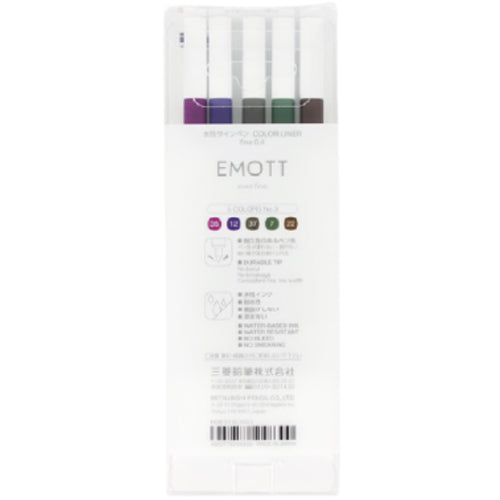 Uni EMOTT ever fine Vintage Color - Al Masam Stationery LLC Main image