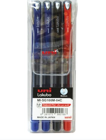 Uni Lakubo SG100B Ball point 1.4mm - Al Masam Stationery LLC Main image
