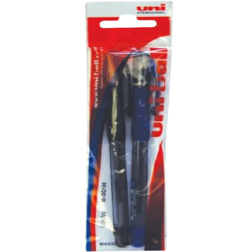 Uni Lakubo SG100F Ball point Pen 0.7mm Blister Pack of 2Pc - Al Masam Stationery LLC Main image