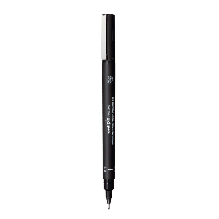 Uni Pin 200 Fine Line 0.7mm - Black - Al Masam Stationery LLC
