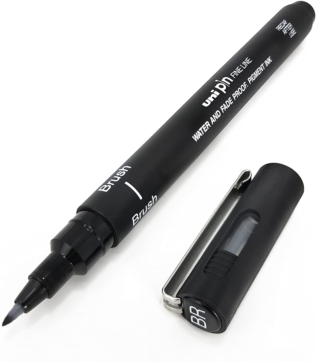 Uni Pin 200 Fine Line Brush - Black - Al Masam Stationery LLC Main image