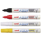 Uni PX20 Paint Marker Astd Cols Bls=4pc - Al Masam Stationery LLC