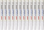 Uni PX20 Paint Marker Bullet Tip White (Pack of 12) - Al Masam Stationery LLC