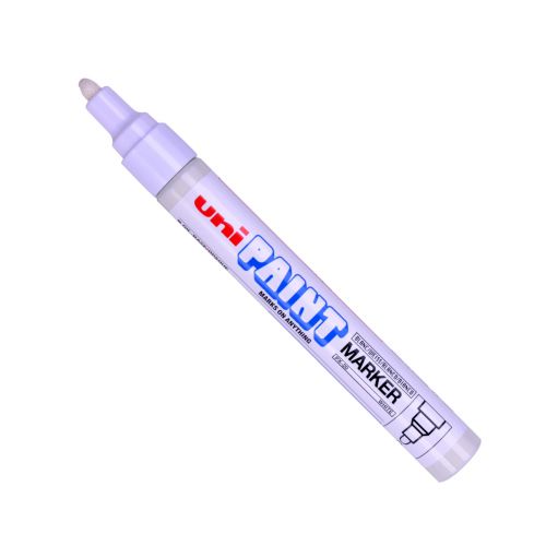 Uni PX20 Paint Marker Bullet Tip White (Pack of 12) Secondary image