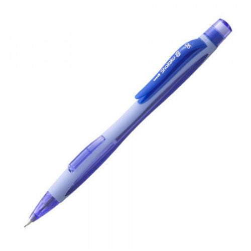 Uni Shalaku-S Mech. Pencil 0.5mm Blue with 1 tube lead - Al Masam Stationery LLC Main image