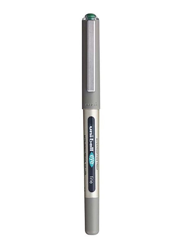 Uniball Eye Fine Rollerball Pen 0.4mm Green - Al Masam Stationery LLC Main image