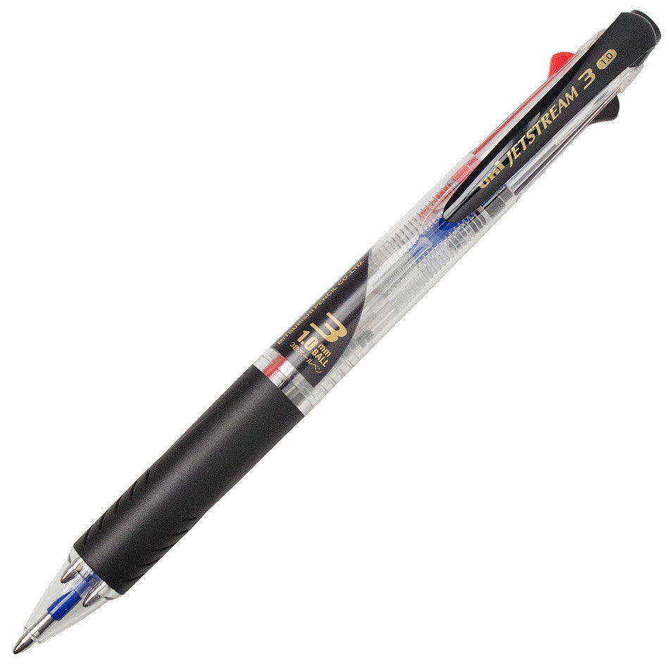Uniball SXE3-400 Jetstream 3 Clr Ball Pen 1mm pen Box of 10 - Al Masam Stationery LLC Main image