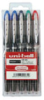 Uniball UB205 Vision Elite R/pen 0.5mm Wallet of 5 Colors - Al Masam Stationery LLC