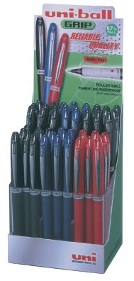 Uniball UB247 Grip Fine 0.7mm Display of 48Pcs - Al Masam Stationery LLC Main image
