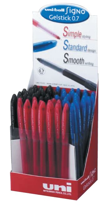 Uniball UM170 Signo Gel Stick 0.7mm Dsp=5doz - Al Masam Stationery LLC Main image