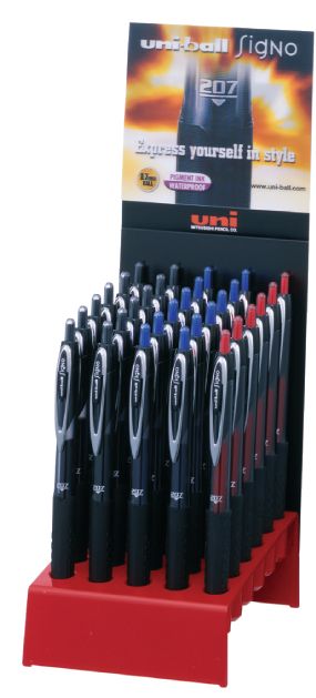 Uniball UMN207 Signo Retract pen 0.7mm dispaly of 36 Pcs - Al Masam Stationery LLC Main image