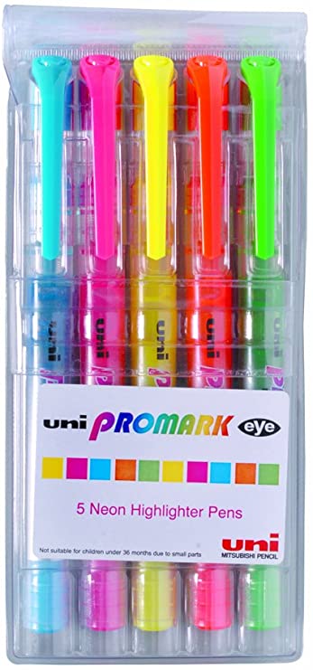 Uniball USP105 Promark Fluor. Highlighter - Al Masam Stationery LLC Main image