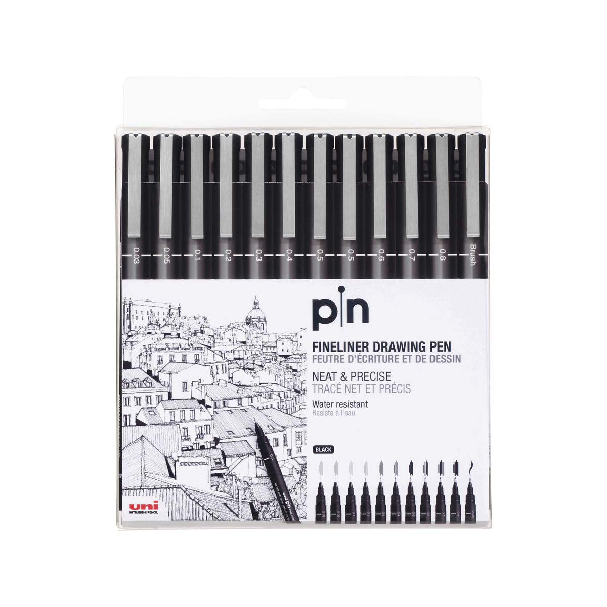 Uni Pin 200 Fine Line 0.03mm - Al Masam Stationery LLC