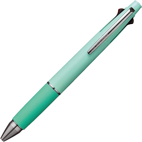 Mitsubishi Jetstream 0.7mm 4 Col + Mechnical Pencil 0.5 mm Green - Al Masam Stationery LLC Main image