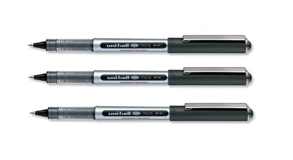 UB 150 Uni Ball Eye Micro Rollr pen Blister - Al Masam Stationery LLC