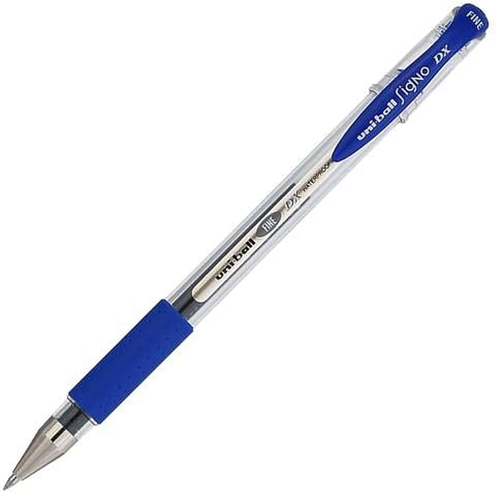Mitsubishi D Series Fine Roller ball Pen Blue - Al Masam Stationery LLC Main image