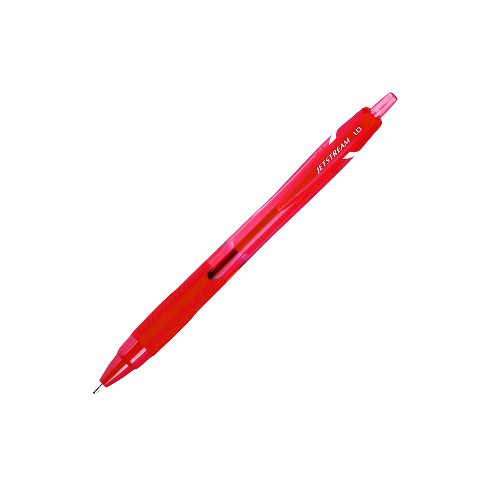 Mitsubishi Jetstream Sport Retractable Ball Point Pen 1.0mm Red - Al Masam Stationery LLC Main image