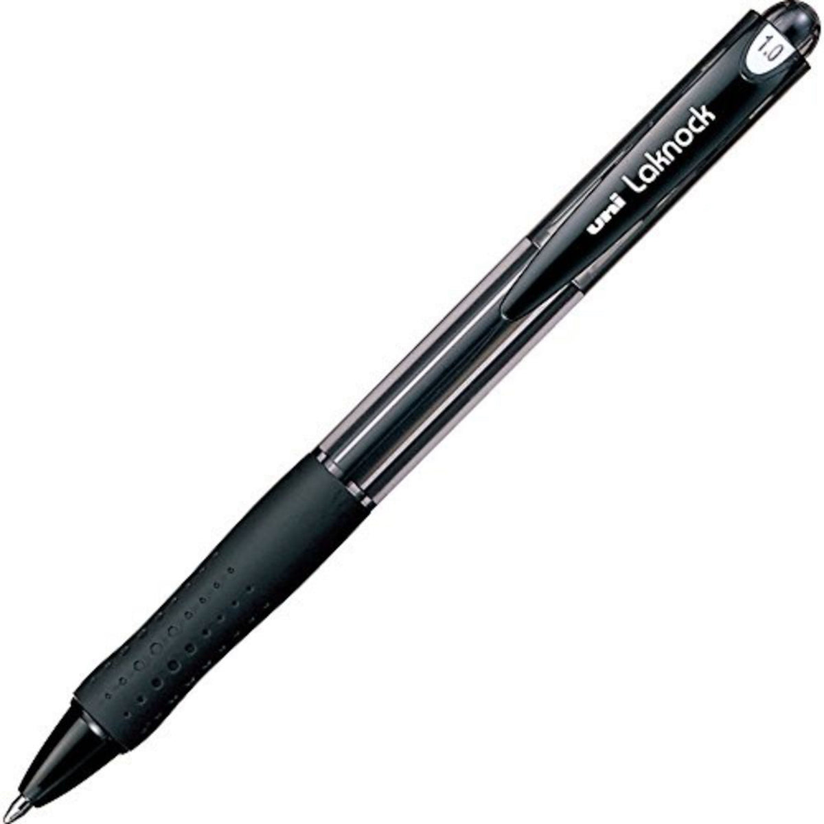 Mitsubishi Laknock Ball P Pen 1mm Black - Al Masam Stationery LLC