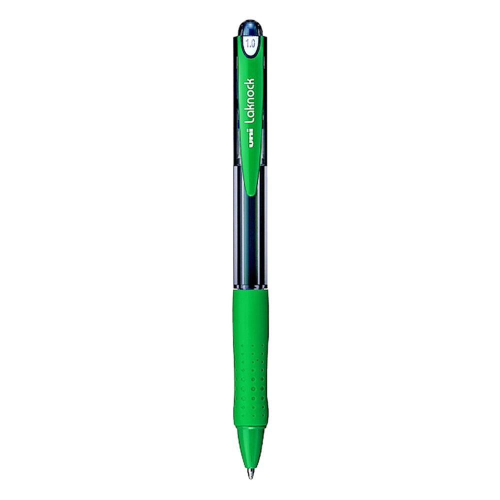 Mitsubishi Laknock Ball point Pen 1mm Green - Al Masam Stationery LLC Main image
