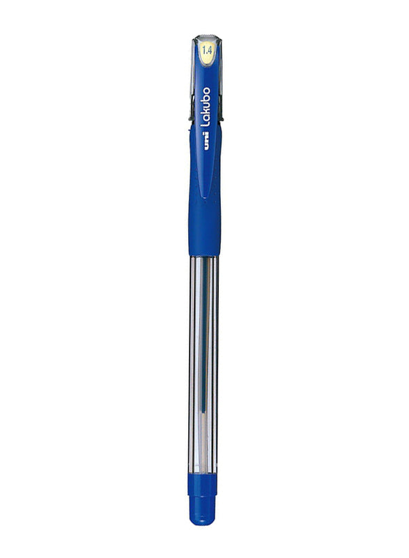 Mitsubishi Lakubo Ball Point Pen 1.4mm Blue - Al Masam Stationery LLC Main image