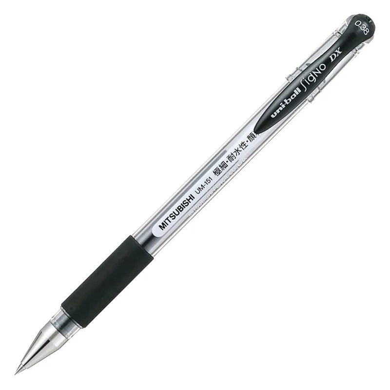 Mitsubishi Signo DX Rollr pen 0.7mm Black - Al Masam Stationery LLC Main image