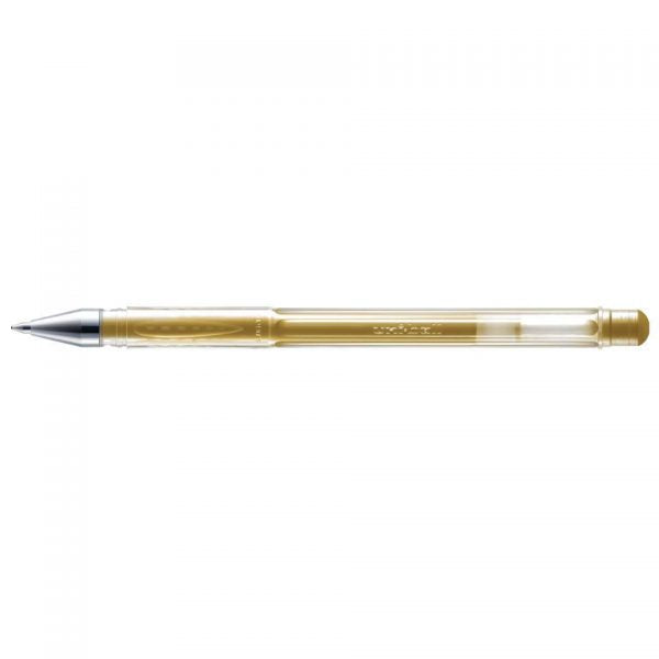 Mitsubishi Signo Roller Pen Black 0.8mm Gold - Al Masam Stationery LLC Main image