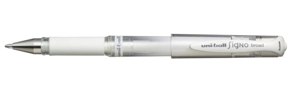 Mitsubishi Signo Roller pen - Silver - Al Masam Stationery LLC Main image