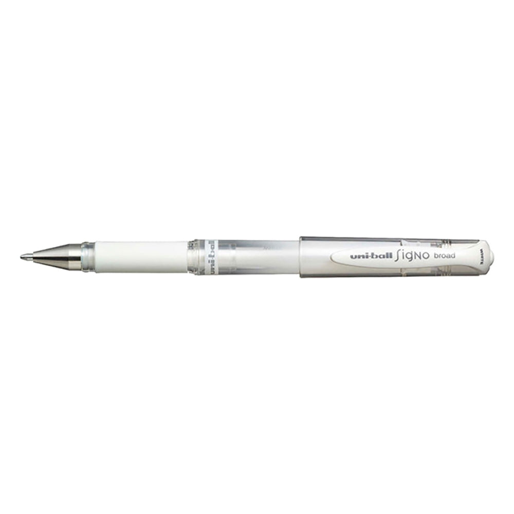Mitsubishi Signo Roller pen - WHITE - Al Masam Stationery LLC Main image