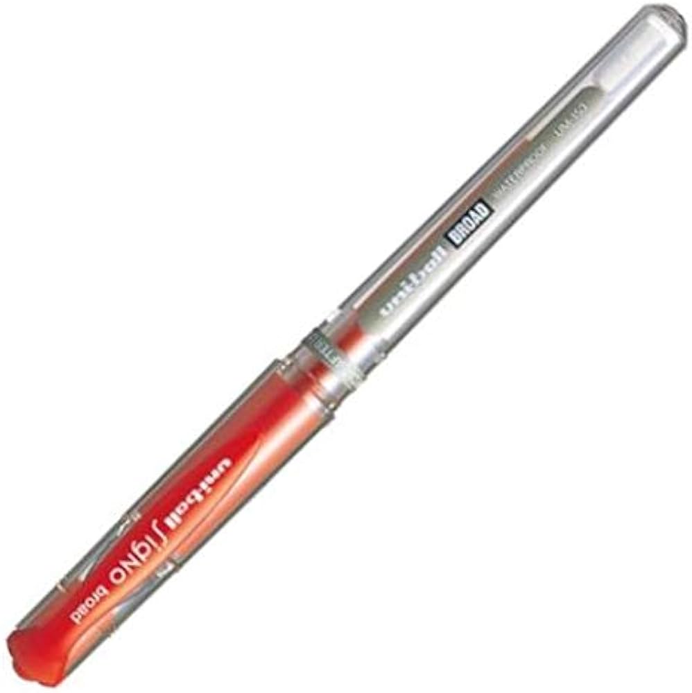 Mitsubishi Signso Broad Metalic Pen Red - Al Masam Stationery LLC Main image