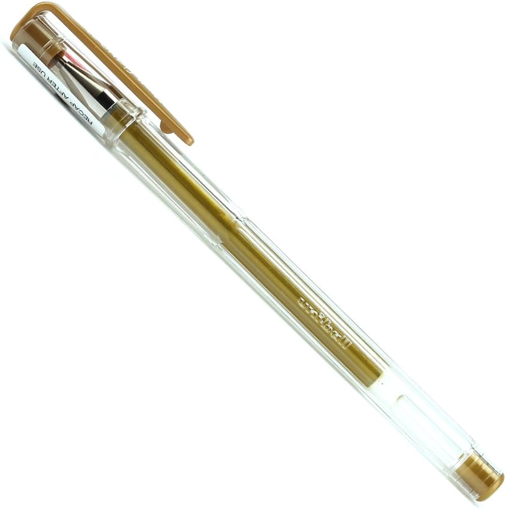 Mitsubishi Signso Roller Pen Gold - Al Masam Stationery LLC Main image