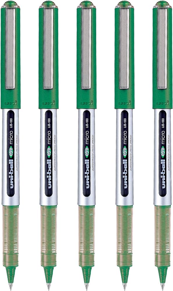 Mitsubishi Uniball Signo Sparkling Green Pack - Al Masam Stationery LLC Main image