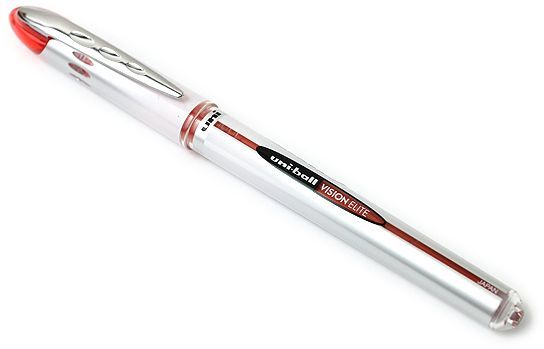Mitsubishi Vision Elite R/pen 0.8mm Red - Al Masam Stationery LLC Main image