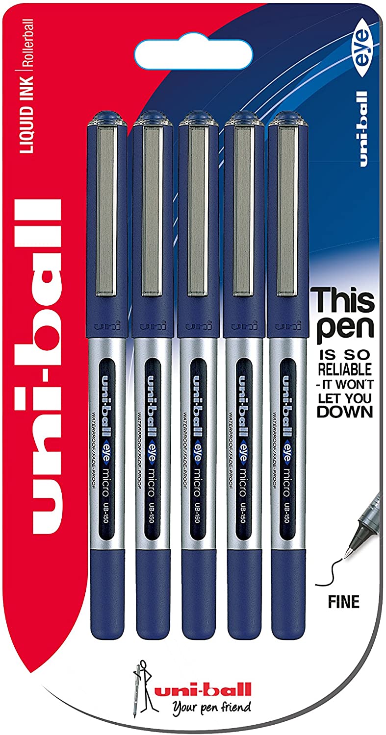 Uni-ball Eye Micro pen Blue - Al Masam Stationery LLC Main image