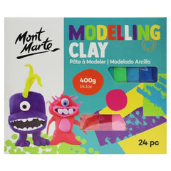 Mont Marte Kids Modelling Clay 24pc