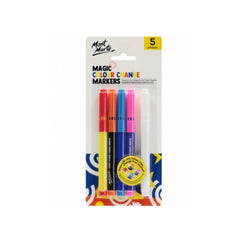 Mont Marte Magic Colour Change Markers 5pc - Al Masam Stationery LLC