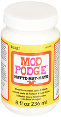 Mod Podge Matte 8 Oz. - Al Masam Stationery LLC