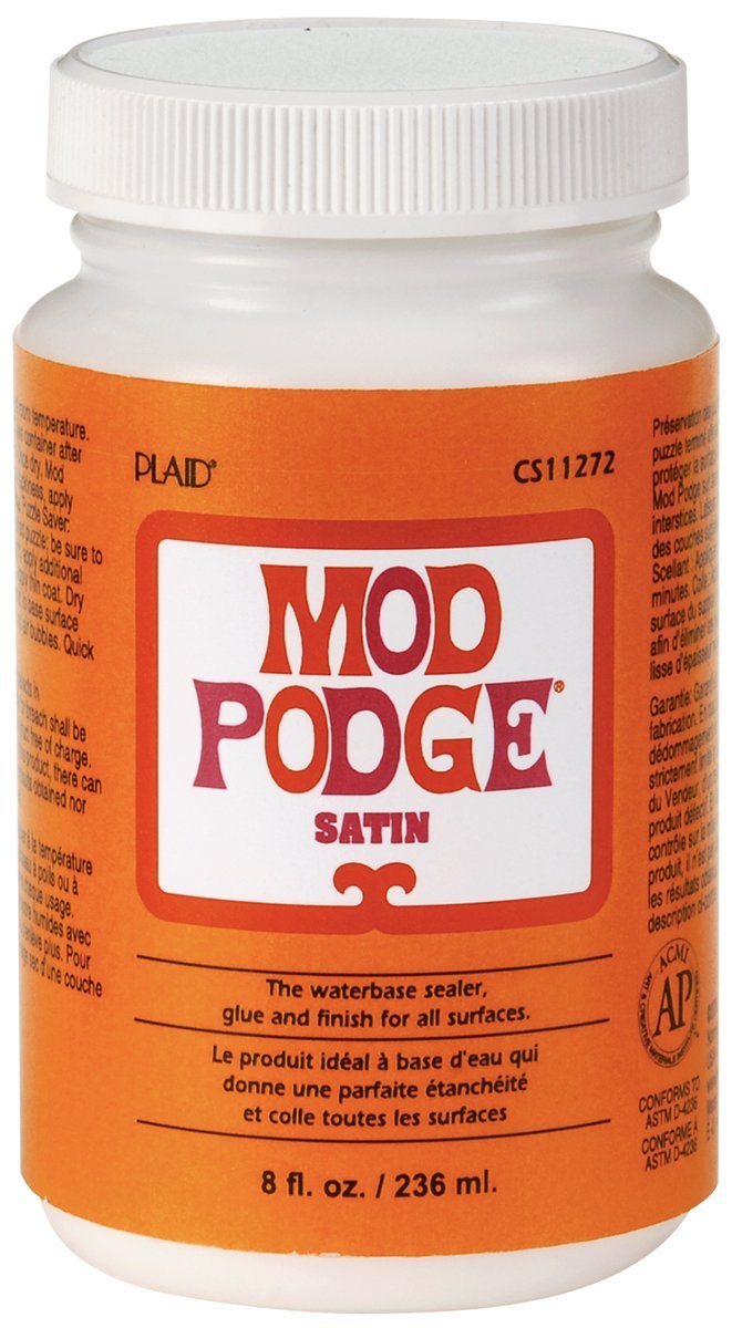 Mod Podge Satin 8 Oz. - Al Masam Stationery LLC