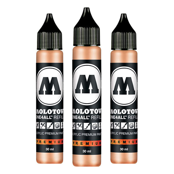 Grafx Aqua Ink Refill 30Ml Peach Pastel - Al Masam Stationery LLC
