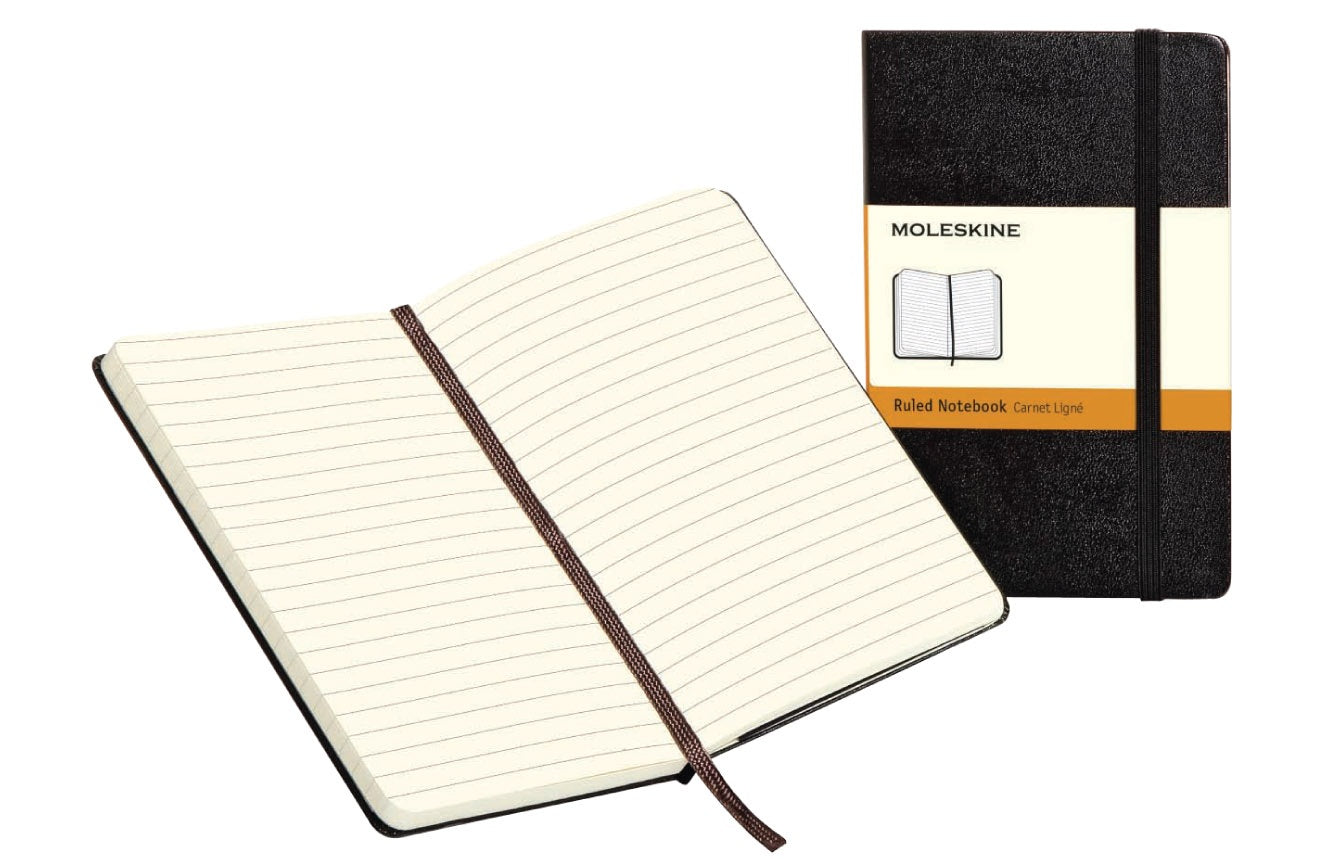 Moleskine Classic Notebook Black 304 - Al Masam Stationery LLC Main image