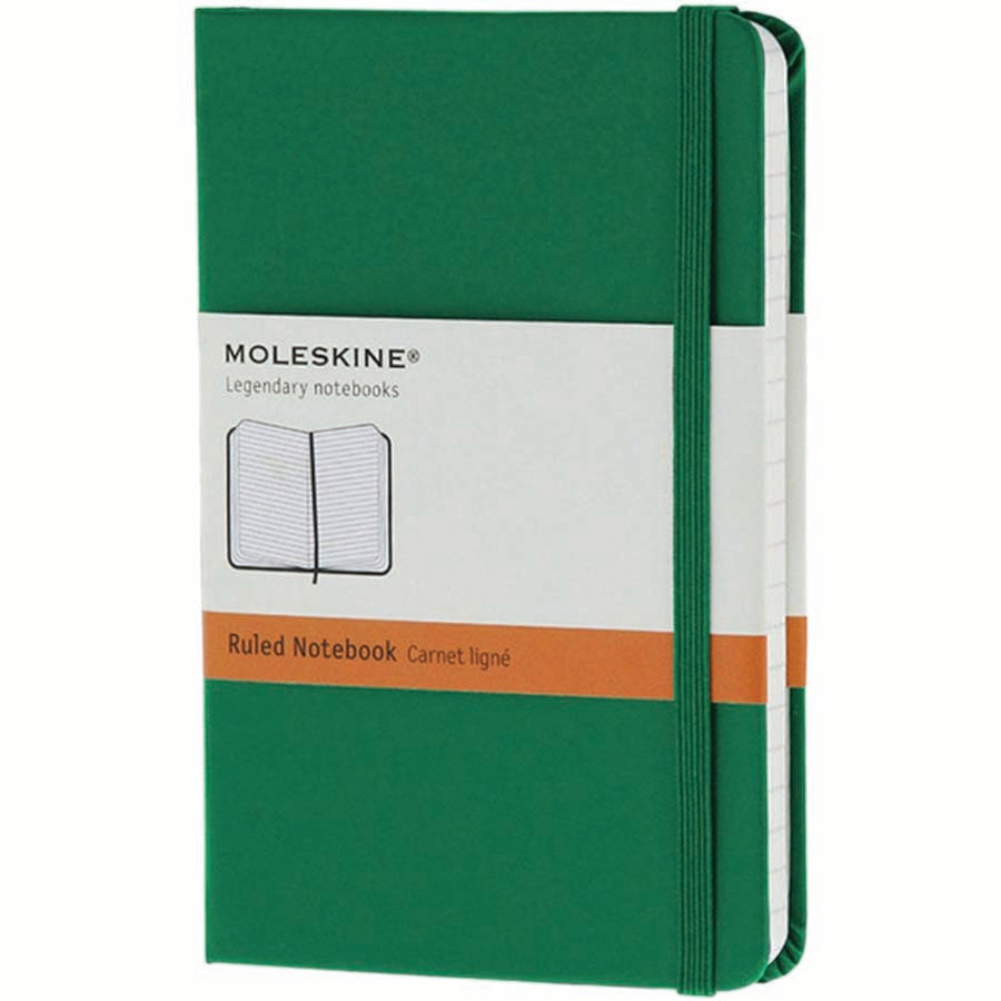 Moleskine Classic Notebook - Green 312 - Al Masam Stationery LLC Main image