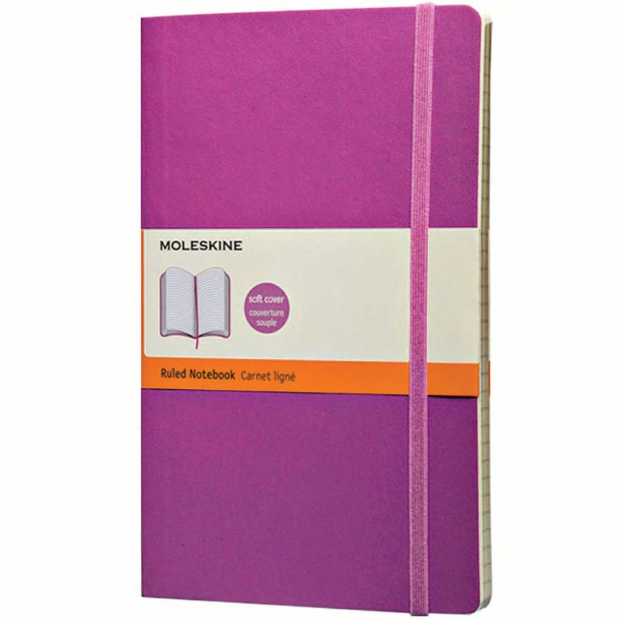 Moleskine Classic Notebook - Purple - Al Masam Stationery LLC Main image