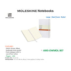 Moleskine Classic Notebook White 307 - Al Masam Stationery LLC