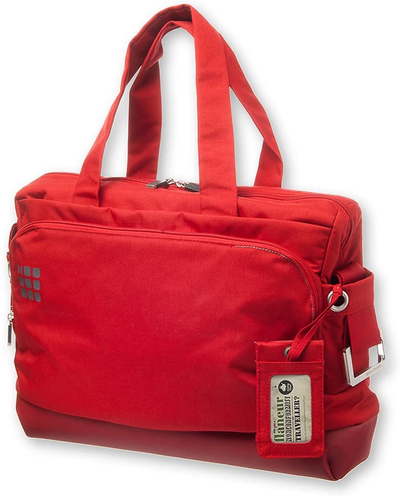 Moleskine Curve Scarlet Red MyCloud Briefcase - Al Masam Stationery LLC Main image