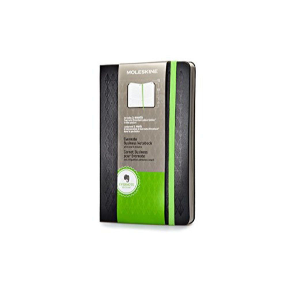Moleskine Evernote Business Large Notebook with Smart Stickers - Black Secondary image