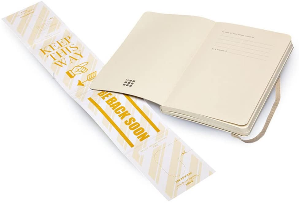 Moleskine Plain Soft Cover Notebook Pocket Size Khaki Secondary image