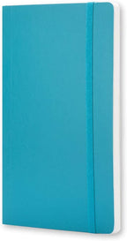 Moleskine Plain Soft Cover Notebook Pocket Size Underwater Blue - Al Masam Stationery LLC