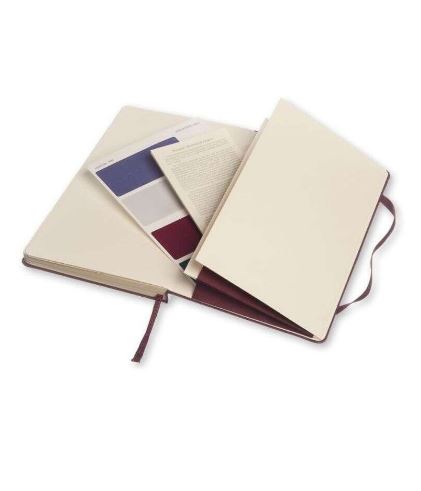 Moleskine Professional Large Hard Notebook Purple - Al Masam Stationery LLC Main image
