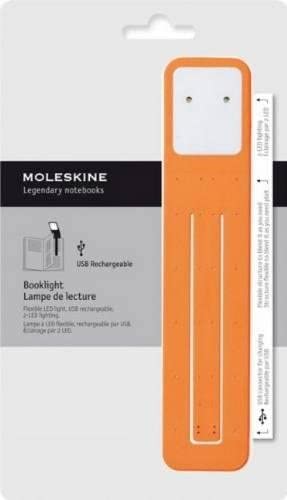 Moleskine Rechargeable Booklight, Cadmium Orange - Al Masam Stationery LLC Main image