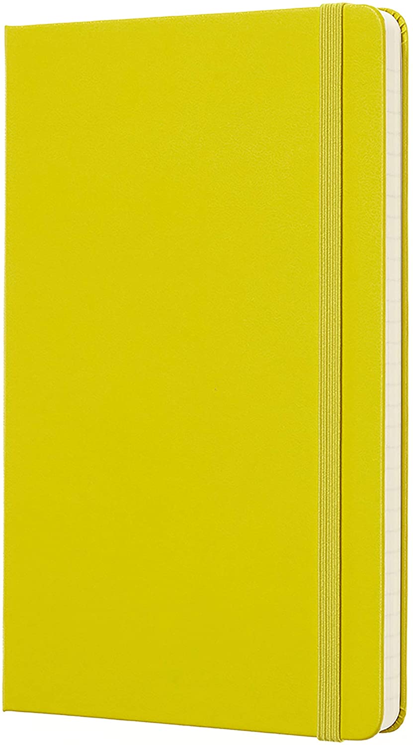 Moleskine Ruled Classic Notebook Hard Cover A5 Dark Yellow - Al Masam Stationery LLC Main image